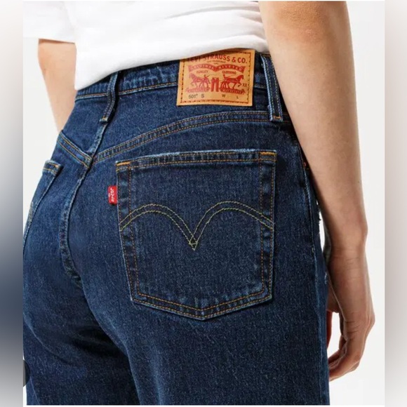 Levi's Dark Blue Skinny Jeans for Women - Picture 4 of 16